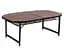 Стол Bo-Camp Woodbine Oval 150x80 cm Black/Wood look (1404230) (DAS301532) - миниатюра 3