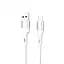 Кабель SkyDolphin S06V LED Smart Power USB - microUSB (M/M) 1 м, White (USB-000558) - мініатюра 1