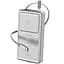 Портативний ЗП Power Bank Amaya APB-F231 45W with display and cable 20000 mAh Silver - мініатюра 1