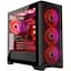 Корпус Modecom VOLCANO EXPANSE S ARGB 4x140 мм fans MIDI USB 3.0x2+TYPE-C BLACK без БЖ ATX (AT-EXPANSE-SG-10-000000) - миниатюра 3
