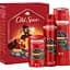 Подарочный набор Old Spice Anime Bearglove: аэрозольный дезодорант 150 мл + дезодорант-стик 50 мл + гель для душа 3-в-1, 250 мл + игра Домино - миниатюра 1