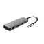 Адаптер Trust Dalyx 8in1 USB-C> 1xUSB-A 3.2/USB-A 2.0/2xUSB-C/HDMI/Ehernet/SD/microSD, Алюминий, 0. teh0018493 - миниатюра 6