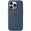 Силіконовий чохол CasePro Silicone Case with MagSafe Denim для iPhone 16 Pro - мініатюра 2