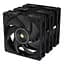 Комплект вентиляторів Asus ProArt PF120 Black 3IN1 (90DA00M0-B09020) - мініатюра 1