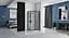 Душова кабіна Rea Look black 90x90 REA-K7903, Чорний матовий, Універсальна - мініатюра 4