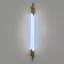 Латунний трубчастий стіновий LED світильник у корпусі 110 см Line F Арт. WJ351/1100 AB - мініатюра 8