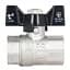 Кран кульовий Thermo Alliance Base 1/2" ВВ прямий, PN40, метелик SD602W15 - мініатюра 3