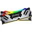 Модуль пам'яті DDR5 Kingston FURY Renegade RGB 2x16GB 8000MHz Silver/Black (KF580C38RSAK2-32) [145722] - мініатюра 3