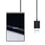 Бездротовий зарядний пристрій Baseus Wireless Charger Card Ultra Thin 15W WX01B-01 Black - мініатюра 1