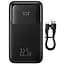 Зовнішній акумулятор Baseus Power Bank Comet Series Triple-Cable 20000mAh 22.5W (PPMD2-20) Black - мініатюра 3