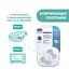 Пустышка Chicco Physio Comfort силиконовая 2-6 мес. 1 шт. голубая (74911.21.00) - миниатюра 6