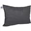 Подушка MirSon антиаллергенная №0110 Сolor Fun Line Stripe EcoSilk Black (2200010863406) - миниатюра 1
