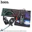 Набір Миша + клавіатура + килимок + навушники HOCO DI54 Luster keyboard mouse headset set - мініатюра 2