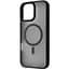 Чохол Wave Matte Insane Magnetic Ring with MagSafe для Apple iPhone 16 Pro Max Black [116347] - мініатюра 1