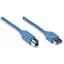 Кабель Atcom Usb 3.0 AM/BM пакет довжина 3 м синій - мініатюра 1