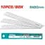 Комплект лезвий Total THT5190901 9х80 мм, 10 шт. - миниатюра 2