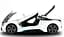 Машинка Rastar BMW I8 1:24 метал білий 56500 - мініатюра 4