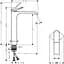 Смеситель для раковины Hansgrohe Vivenis 75042700 белый матовый - миниатюра 2