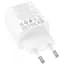 Мережевий зарядний пристрій Hoco N55 Fundador 20W White [125144] - мініатюра 2