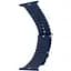 Ремінець Apple Watch Silicone Ocean Band Ultra 42/44/45/46/49 mm Dark Синій - мініатюра 1