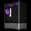 Корпус Prologix Lumi GM-01AB Glass ARGB Black - миниатюра 1
