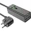Мережевий подовжувач Hoco AC9A Talent PD30W (1C2A with 1 socket) Desktop Charger Black - мініатюра 1