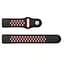 Силіконовий ремінець Primo з перфорацією для фітнес браслета Fitbit Charge 3/4 Black Red/розмір L - мініатюра 4