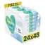 Набор детские влажные салфетки Pampers Harmonie Aqua 1152 шт. (24 уп. по 48 шт.) - миниатюра 1