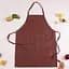 Фартух MirSon 19-1217 Chocolate perla, 68x84 см, коричневий (2200006753766) - мініатюра 1