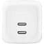 Сетевое зарядное устройство Belkin Boost Up Charge Pro Dual USB-C GaN 67W White (WCH020KQ2MWH-B6) [158914] - миниатюра 3