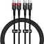 Кабель Baseus Cafule Charging Type-C to Type-C 100W 1m 2pcs Black (P10318306003-00) [141246] - мініатюра 1