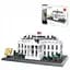 Конструктор Wange Архітектура 3D Білий дім The White house of Washington-USA 4214 3Д 773 деталі - мініатюра 7