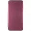 Чохол книжка Samsung Galaxy A32 4G еко-шкіра Premium Case для смартфона Бордовий - мініатюра 5