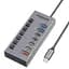 USB-хаб Promate на 7 портов (gegahub-10g) - миниатюра 1