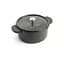 Каструля з кришкою GreenPan Featherweights 26 см 5,3 л з керамічним покриттям чорний (CC004829-001) - мініатюра 2