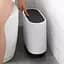 Ведро для мусора МВМ My Home BP-14 белое с черным 10 л (BP-14 WHITE/BLACK) - миниатюра 13