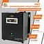 ДБЖ з правильною синусоїдою 12V LPY-W-PSW-800VA+(560Вт)5A/15A - мініатюра 2
