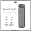 Бутылка для воды ION8 1000 мл (ЭКО бутылка) BPA Free Grey (I8RF1000GRY) - миниатюра 6