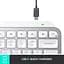 Клавіатура Logitech MX Keys мінімалістська та бездротова з підсвічуванням, компактна, Bluetooth, підсвічування Б\в - мініатюра 6