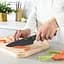 Tefal Набір ножів Fresh Kitchen, дерев'яна колода, 5шт, нержавіюча сталь, пластик, дерево, чорний - мініатюра 7