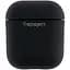 Футляр із нейлоновим шнурком Spigen Leather Armor Airpods 1/Airpods 2 Black (35259_3345589) - мініатюра 1