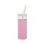 Скляна пляшка OldBro Tumbler з бамбуковою трубочкою Pink 550 мл - мініатюра 2