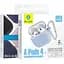 Чехол Blueo Liquid Silicone Case+Carbine для AirPods 4 Sky Blue (B44-A4LBL) [120747] - миниатюра 2