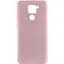 Чохол Silicone Cover Ummi Lakshmi (AA) для Xiaomi Redmi Note 9 / Redmi 10X Рожевий / Pink Sand - мініатюра 1