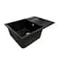 Кухонная мойка Adamant HORIZON MEDIUM антрацит 700x500x230 мм, с крылом 70 см - миниатюра 1
