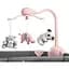 Кровать-манеж с пеленатором Kinderkraft Joy Pink серая с розовым (00-00158383) - миниатюра 8