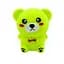 Детская антистресс-игрушка Яркий Мишка Bambi sa1673(Green) 6 см - миниатюра 1