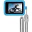 Чехол + ремешок GoPro Sleeve&Lanyard Blue для HERO9 (ADSST-003) - миниатюра 2