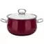 Кастрюля Idea Home Red с крышкой, 18 см, 2.9 л (6832885) - миниатюра 1