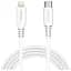 Кабель Tronsmart Type-C to Lightning 1.2m LCC06 Double Braided Nylon 4FT cable White - миниатюра 1